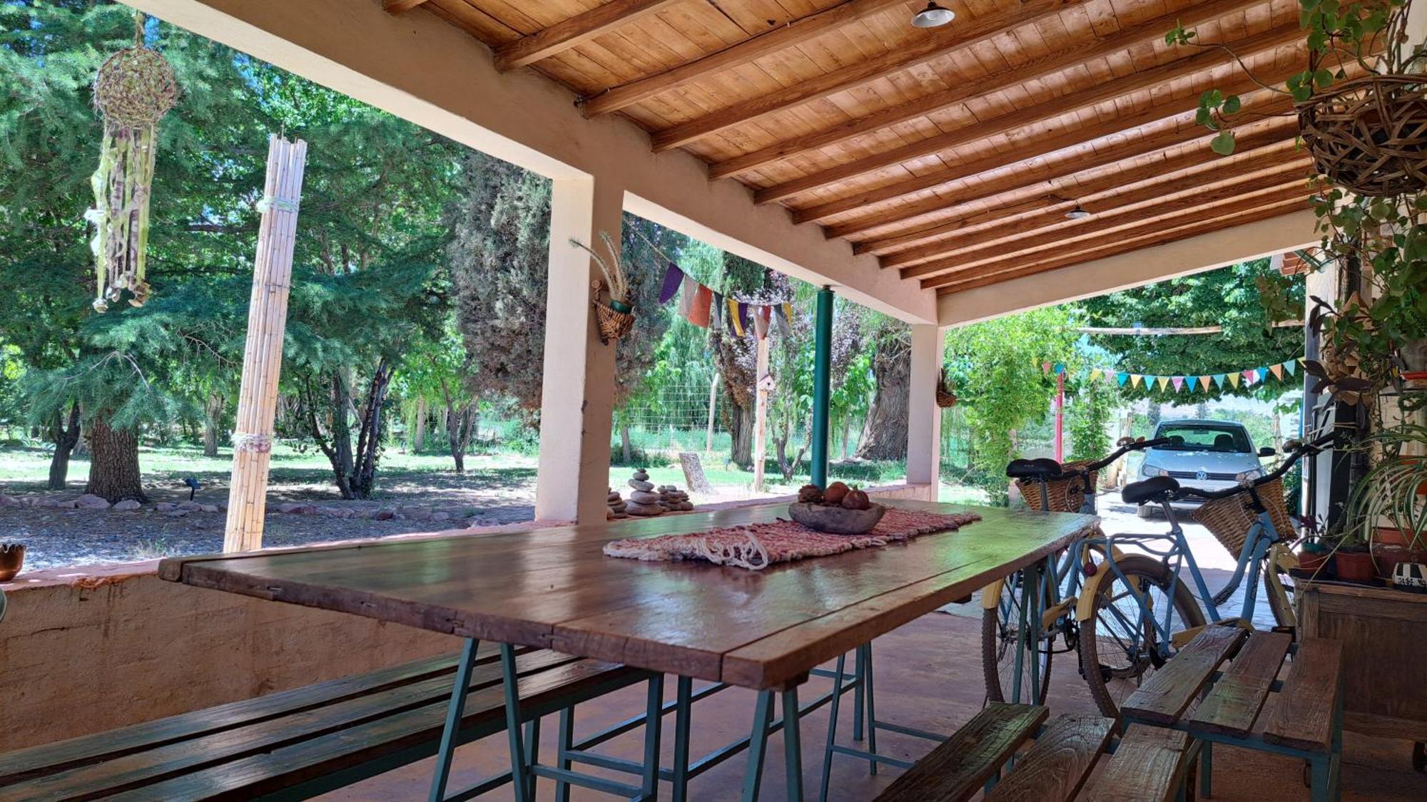 Aire De Barreal Hostel Andino Ngoại thất bức ảnh